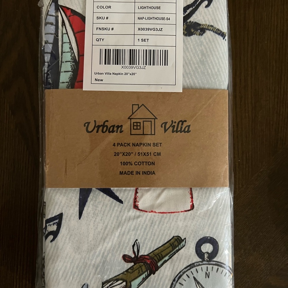 Nautical napkin set